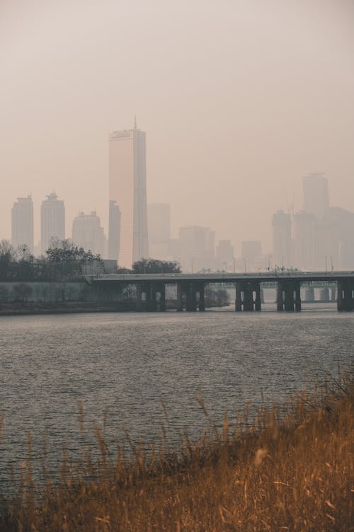 垂直拍攝, 城市, 天際線 的 免費圖庫相片