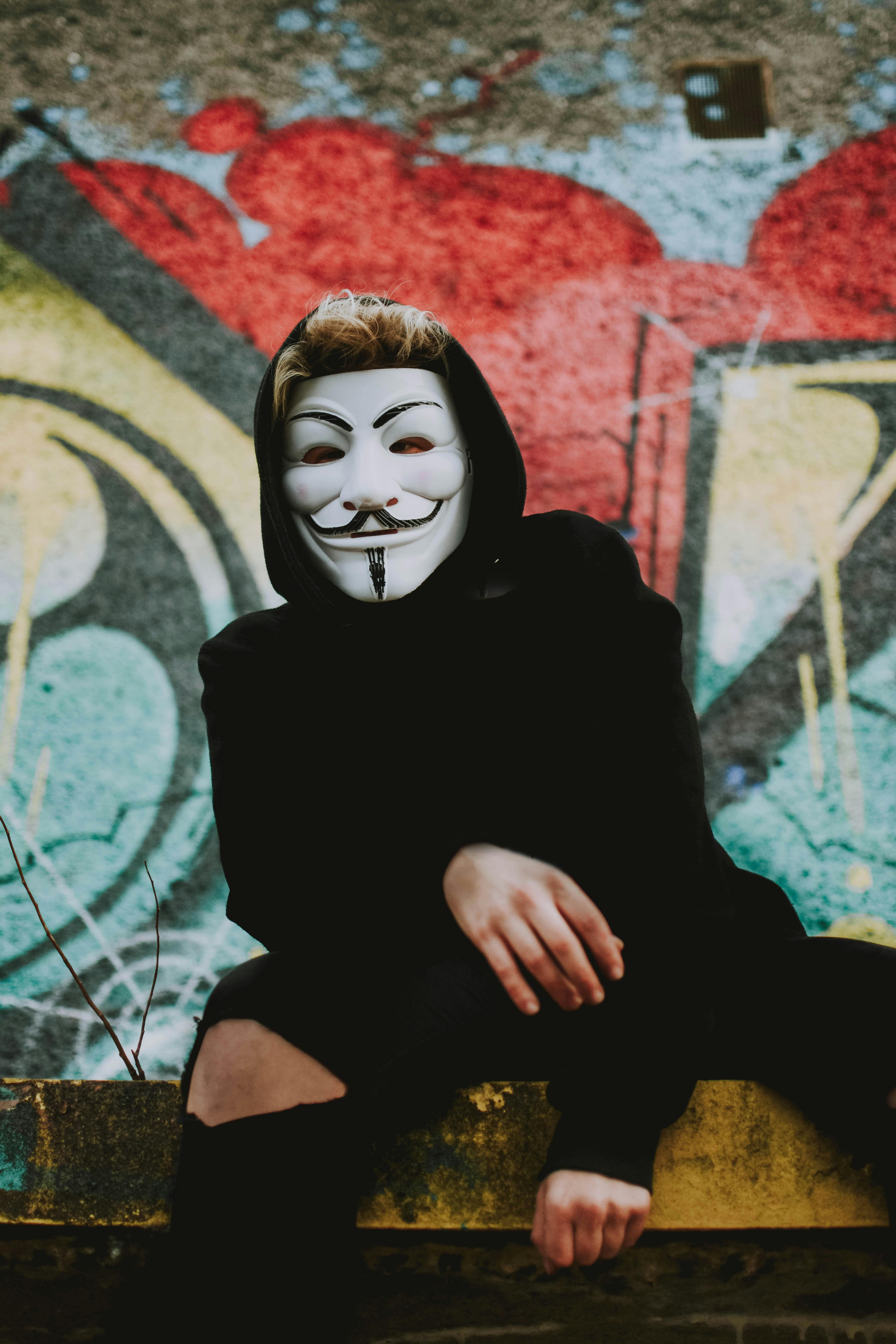 Guy Fawkes Mask editorial stock photo. Image of social - 39287063