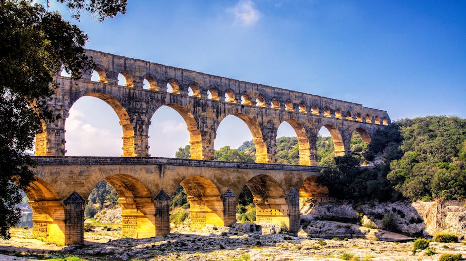 Roman Aqueduct - reading plumbers