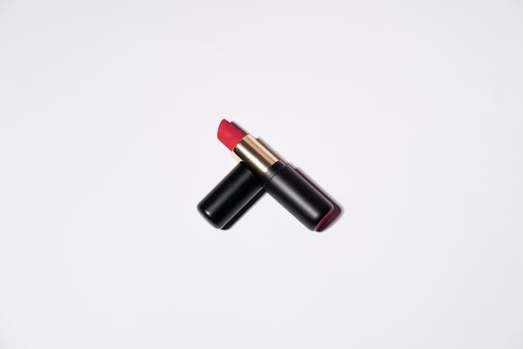 Photo Of A Opened Red Lipstick