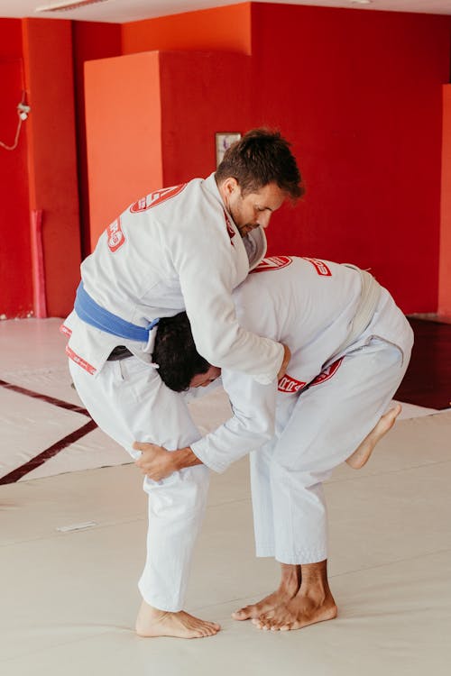 Men during Judo Workout