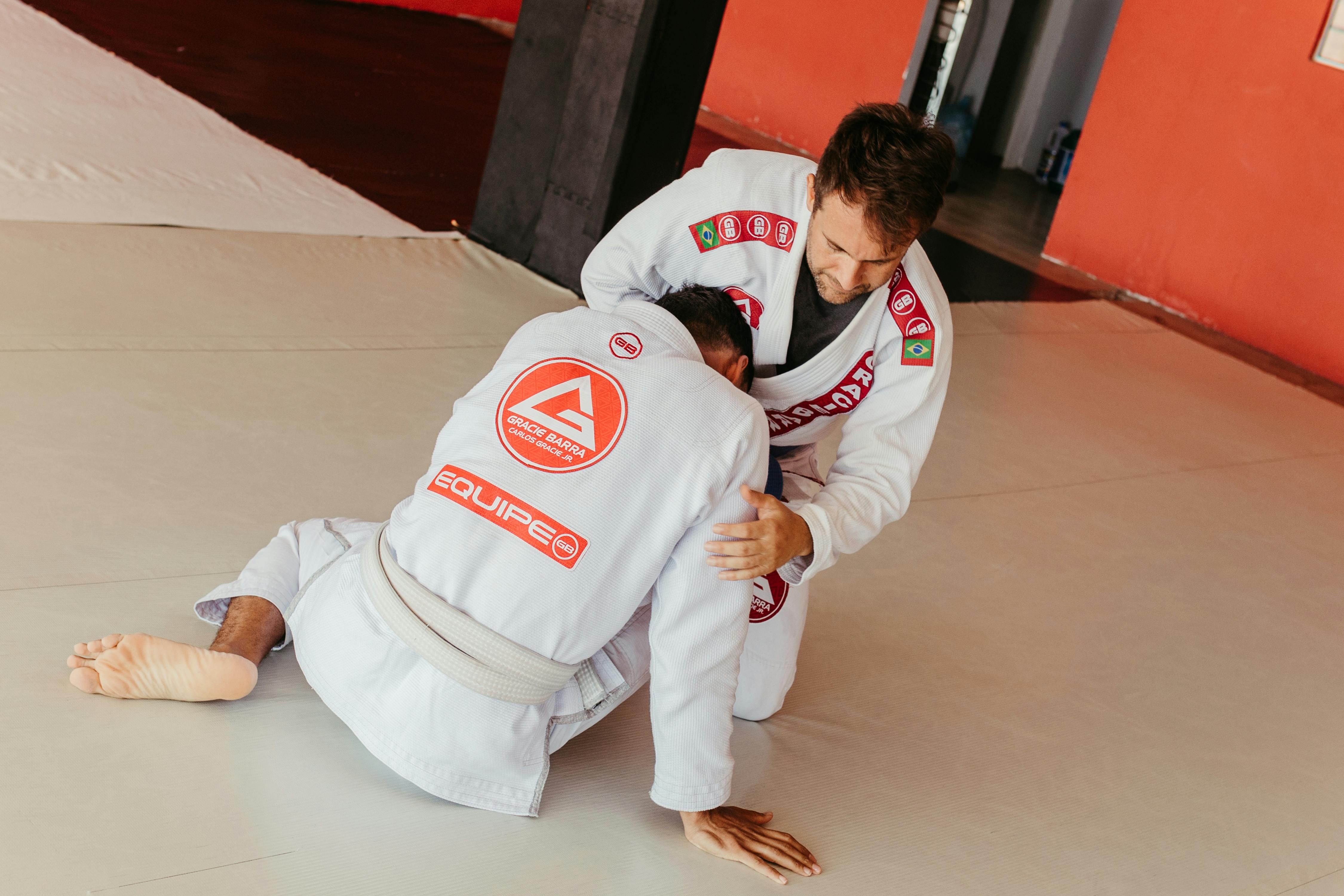 Brazilian Jiu-Jitsu Grappling Training Session