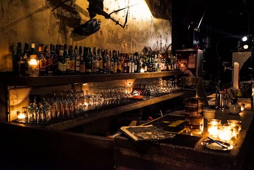 bezplatná Základová fotografie zdarma na téma alkoholické nápoje, bar, bourbon Základová fotografie