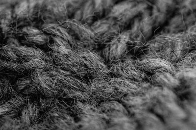 Twisted fabric strands in black and white &mdash; photo by cnrdmroglu on Pexels