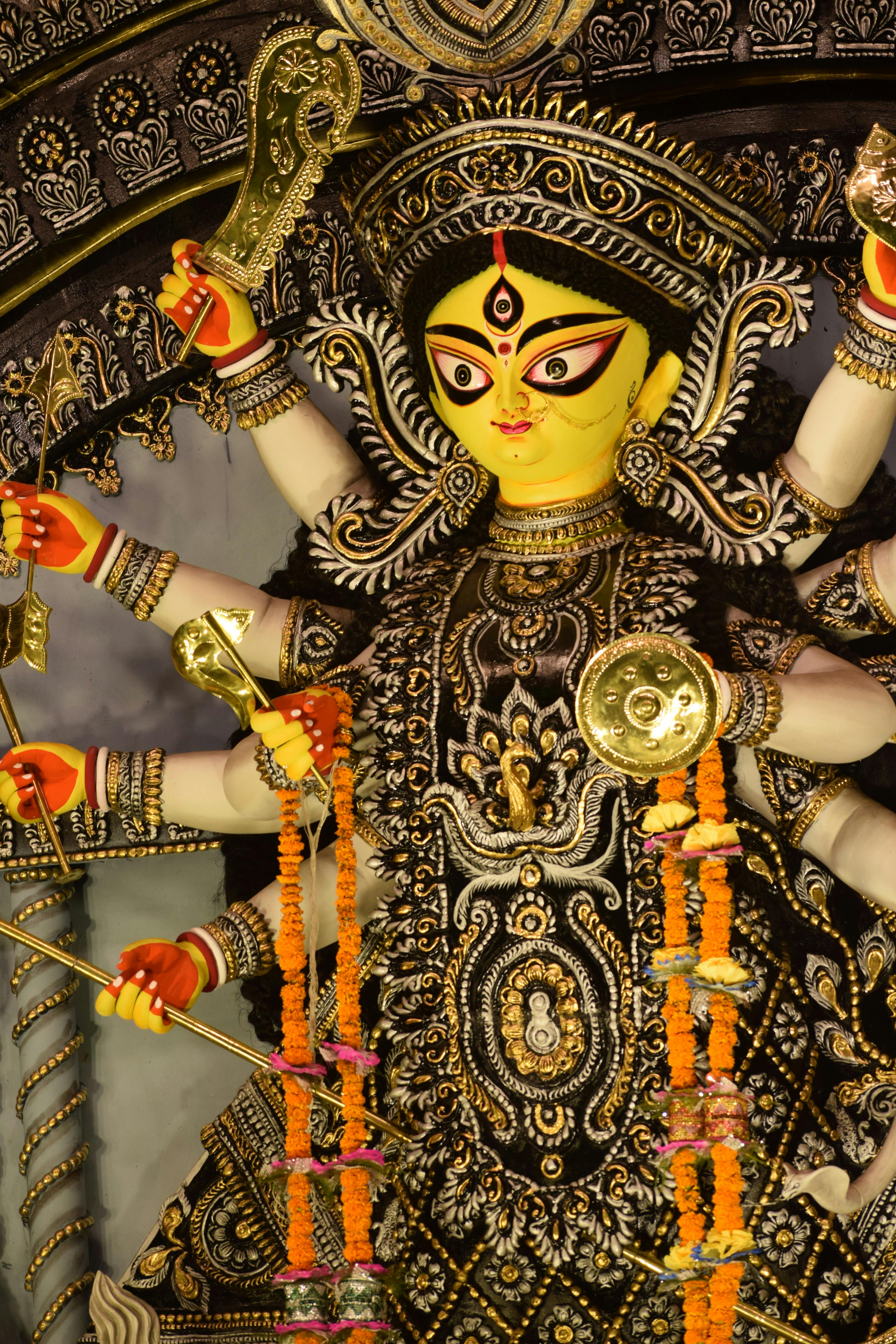 Durga Maa, kolkata, dugga, joy, goddess, statue, idol, pujo, puja, HD phone  wallpaper | Peakpx