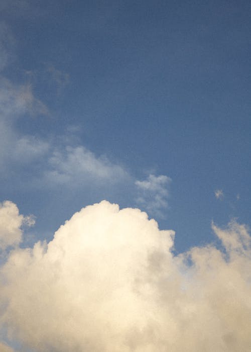 Cloud on Blue Sky