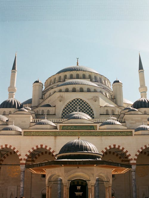 Photo of the Camlica Mosque in Istanbul, Turkey