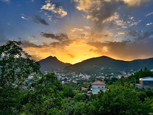 Photos gratuites de beau coucher de soleil, fond d'écran 4k, fond d'écran nature