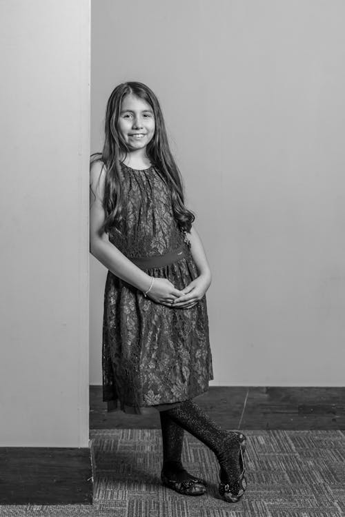 Young Girl in a Dress