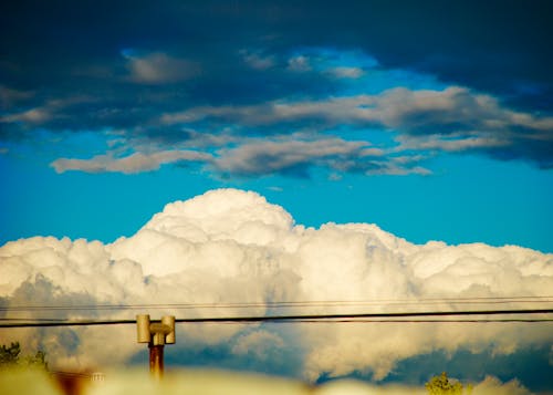 Бесплатное стоковое фото с облака, облака небо