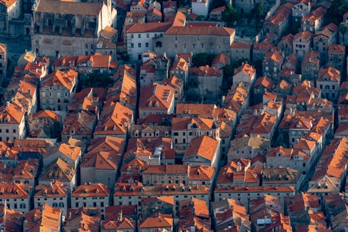 Residential District in Old Town of Dubrovnik
