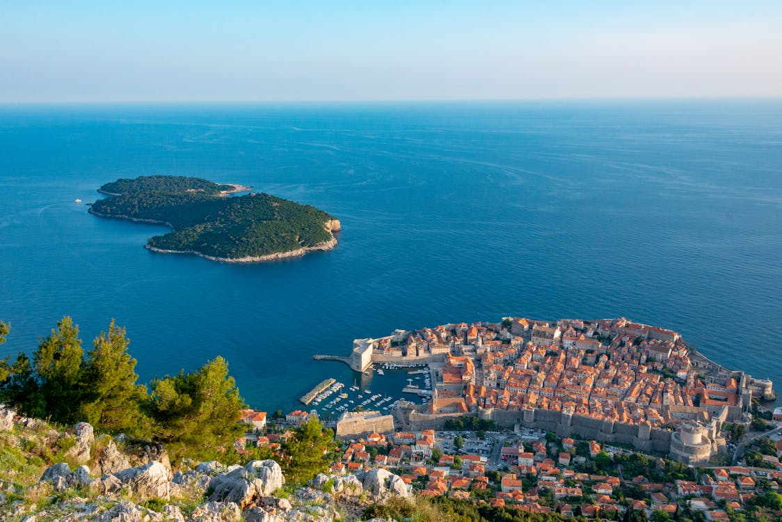 Free Old Town of Dubrovnik i Croatia Stock Photo
