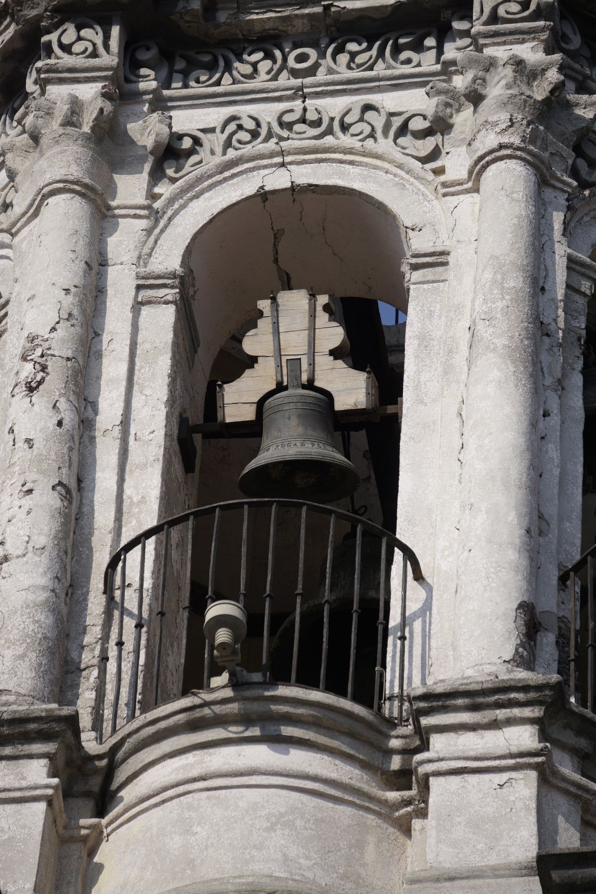 Historic Church Bell in Tower Archway · Free Stock Photo