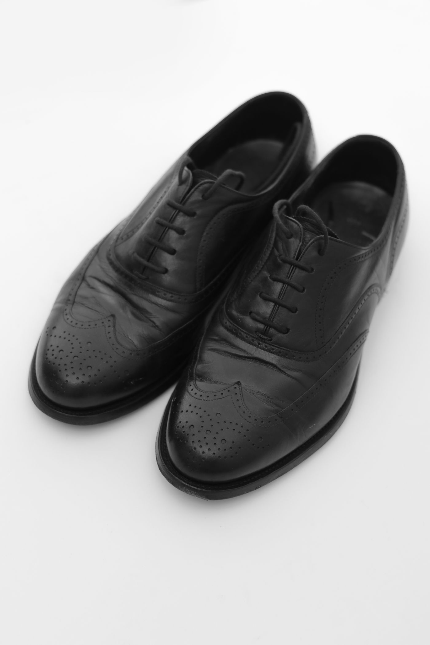 Leather Brogue Derby
