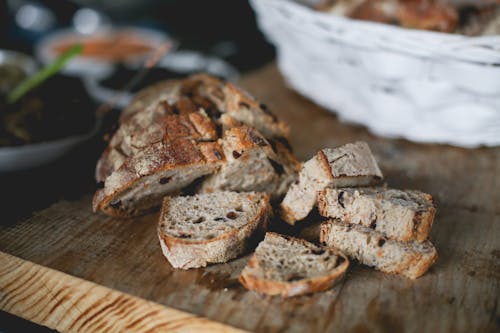 Selectieve Focusfotografie Van Sneetjes Brood