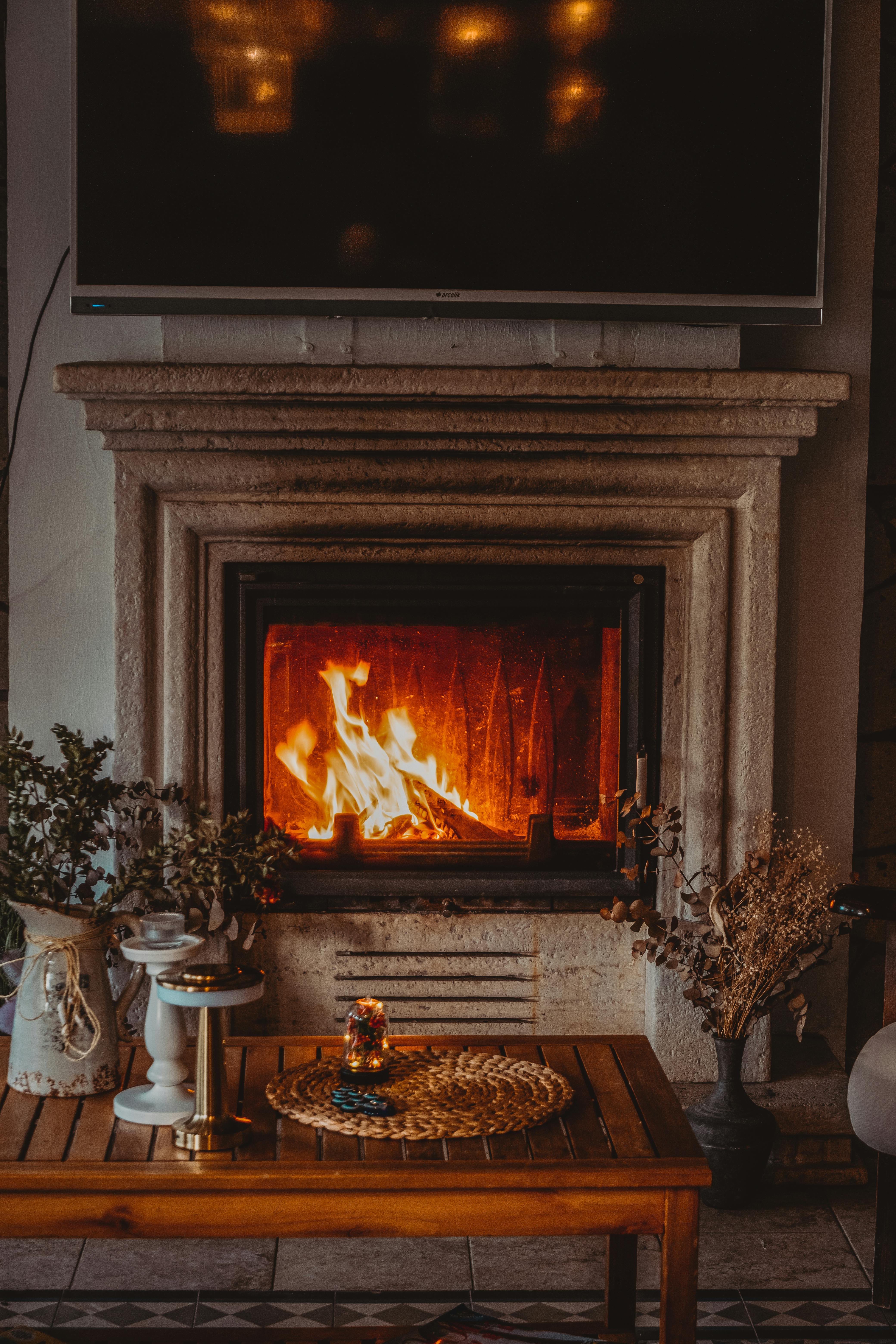 11 Cozy Photos of Fireplaces That Will Make You Want To Stay Inside All  Winter | Winter fireplace, Cozy fireplace, Autumn cozy