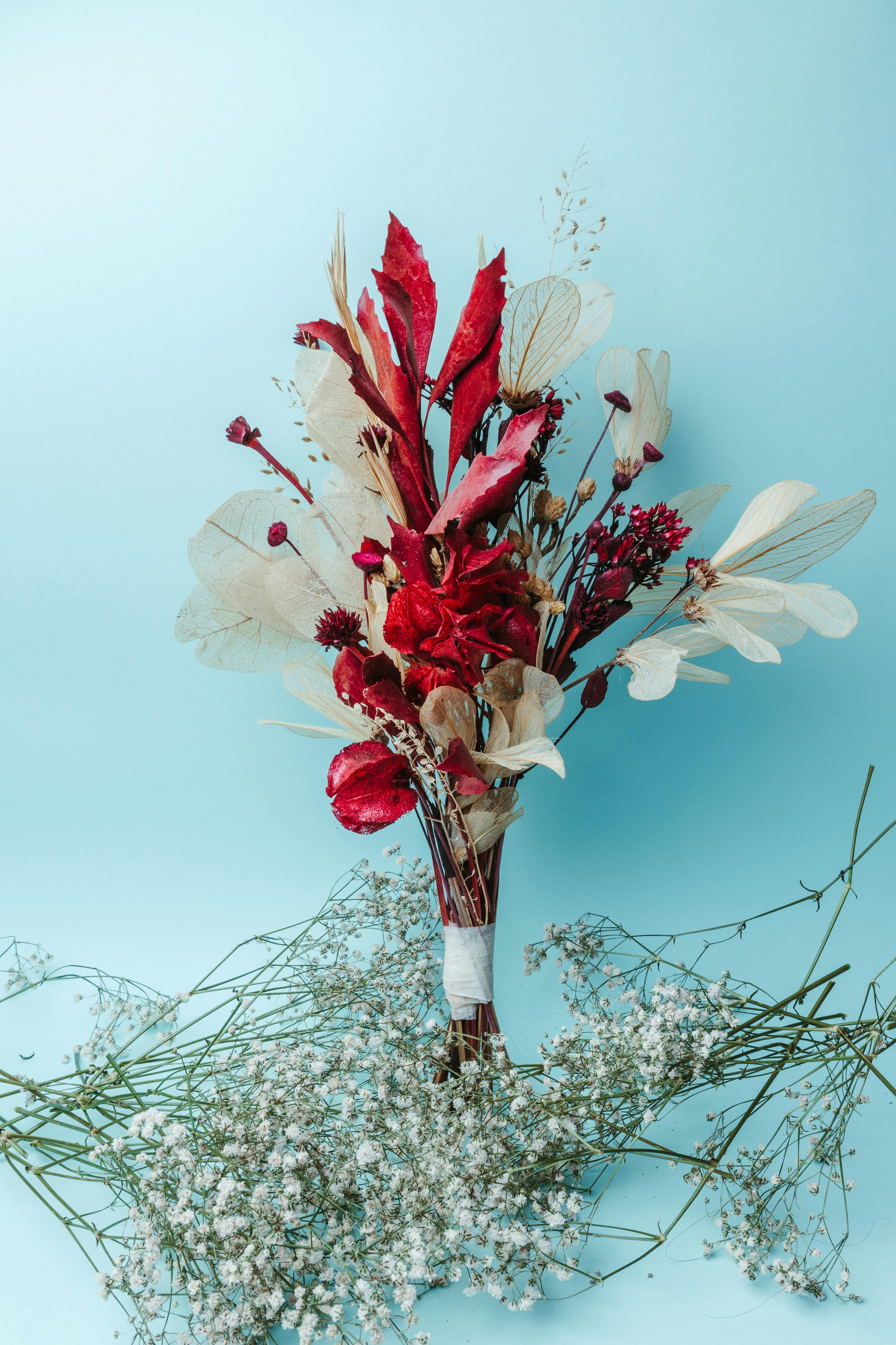 Photo of Multicoloured Flowers in a Glass Vase against Black Background · Free  Stock Photo