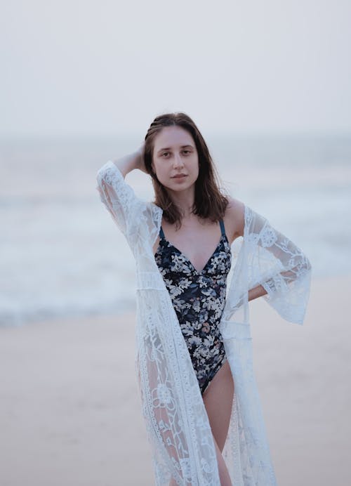 Woman Portrait on Beach
