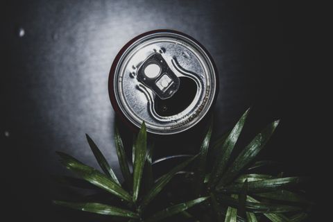 Chilled aluminium can against a dark backdrop — photo by Czapp Árpád on Pexels