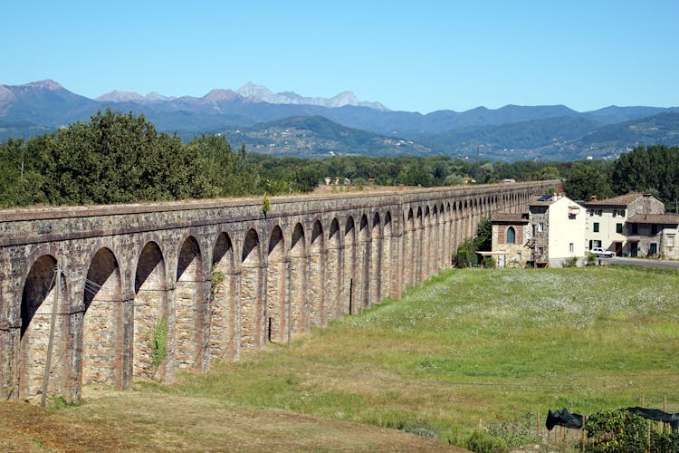 Aqueduct Of Nottolini, Lucca, Italy 