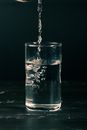 Clear Liquid in Drinking Glass