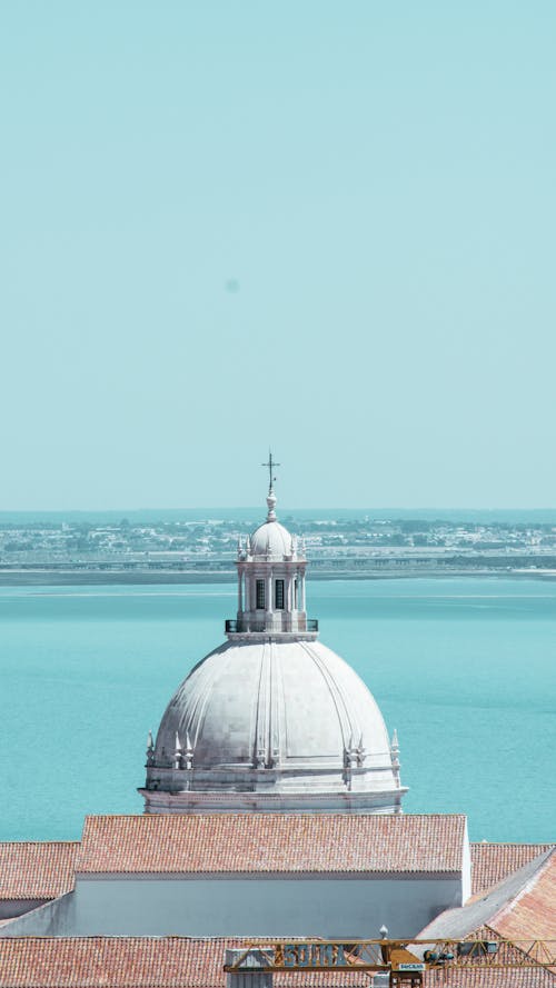 Dome of the Monastery of Sao Vicente de Fora, Lisbon, Portugal 