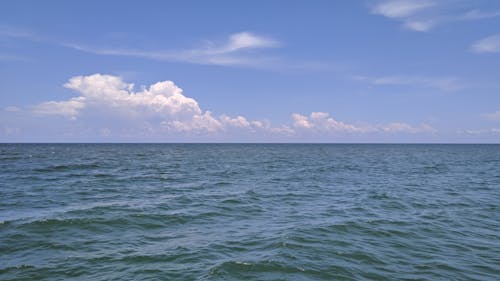 A Sea under Blue Sky