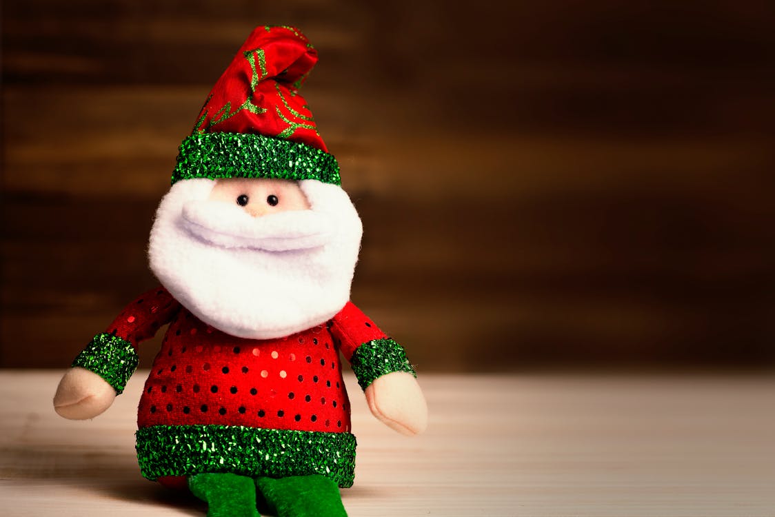 Free Santa Claus Plush Toy Stock Photo