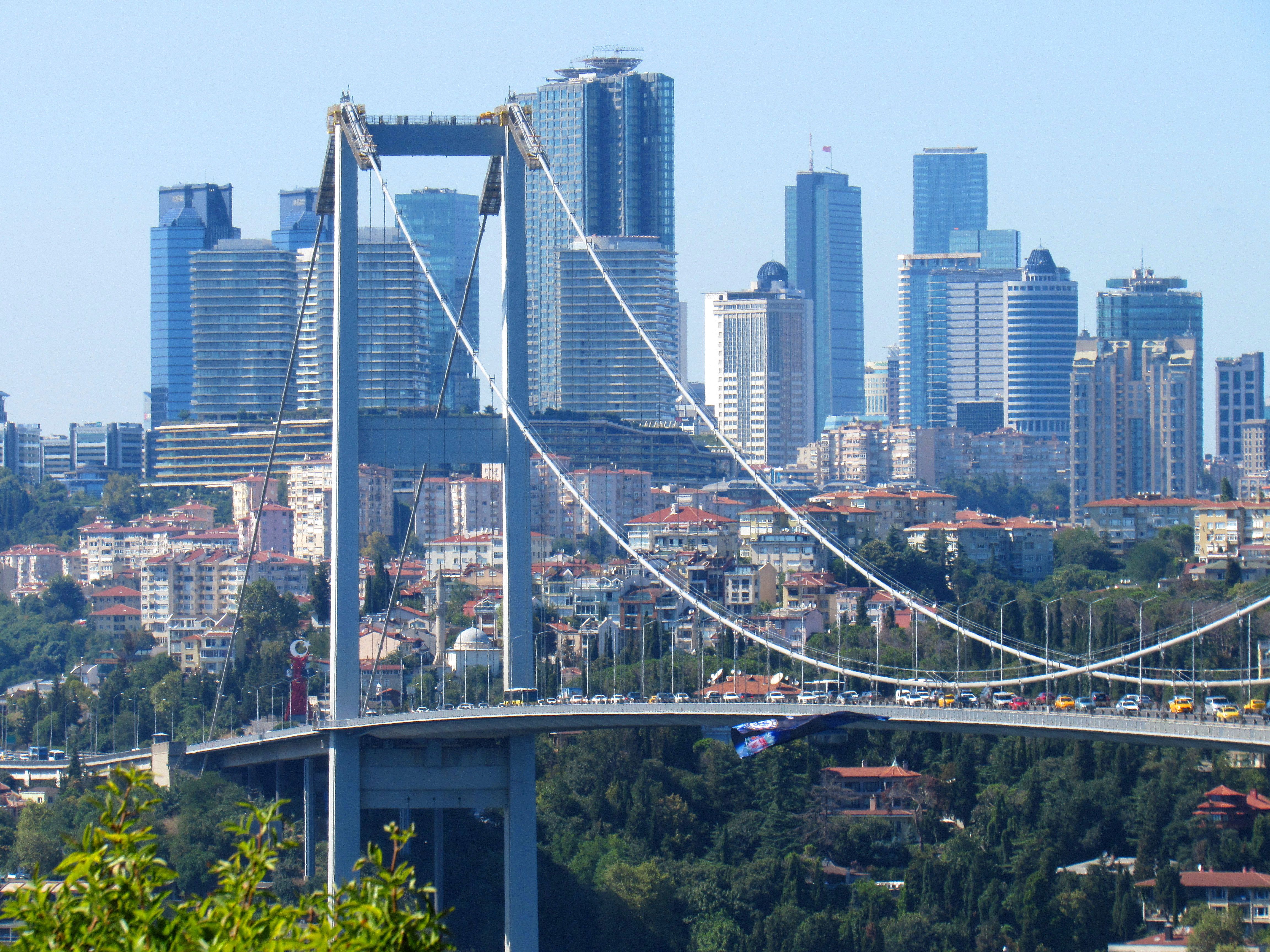 Bosphorus and Fatih Sultan Bridge