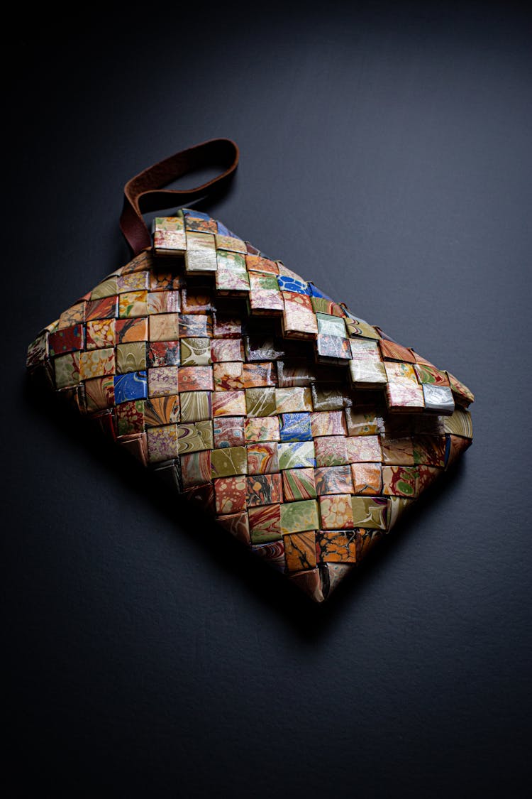 Handbag Made Of Tiles