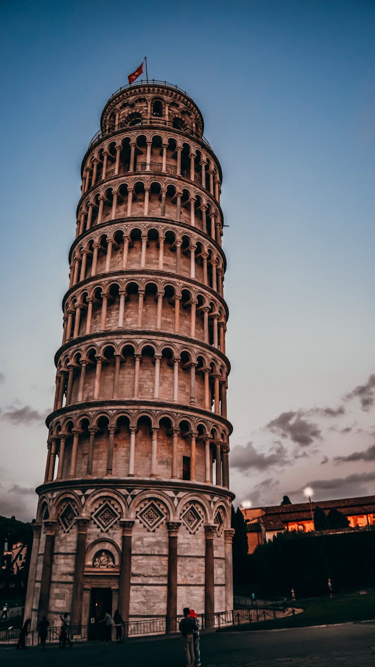 Leaning Tower Of Pisa In Italy