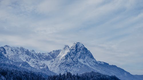 Mountains Covered with Snow 