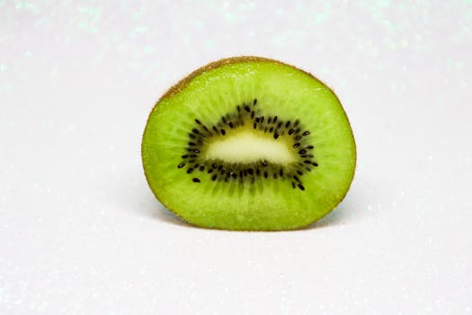 Sliced Kiwi Fruit