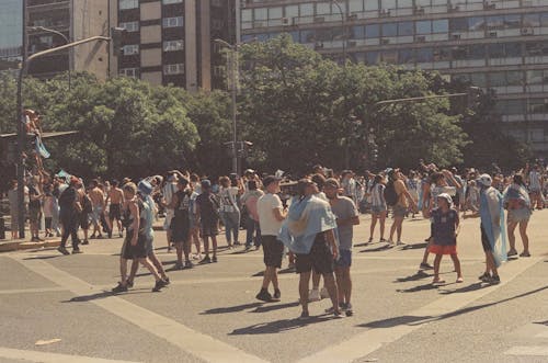 人群, 城市, 布宜諾斯艾利斯 的 免費圖庫相片