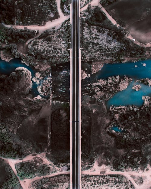 Aerial Photography of Bridge