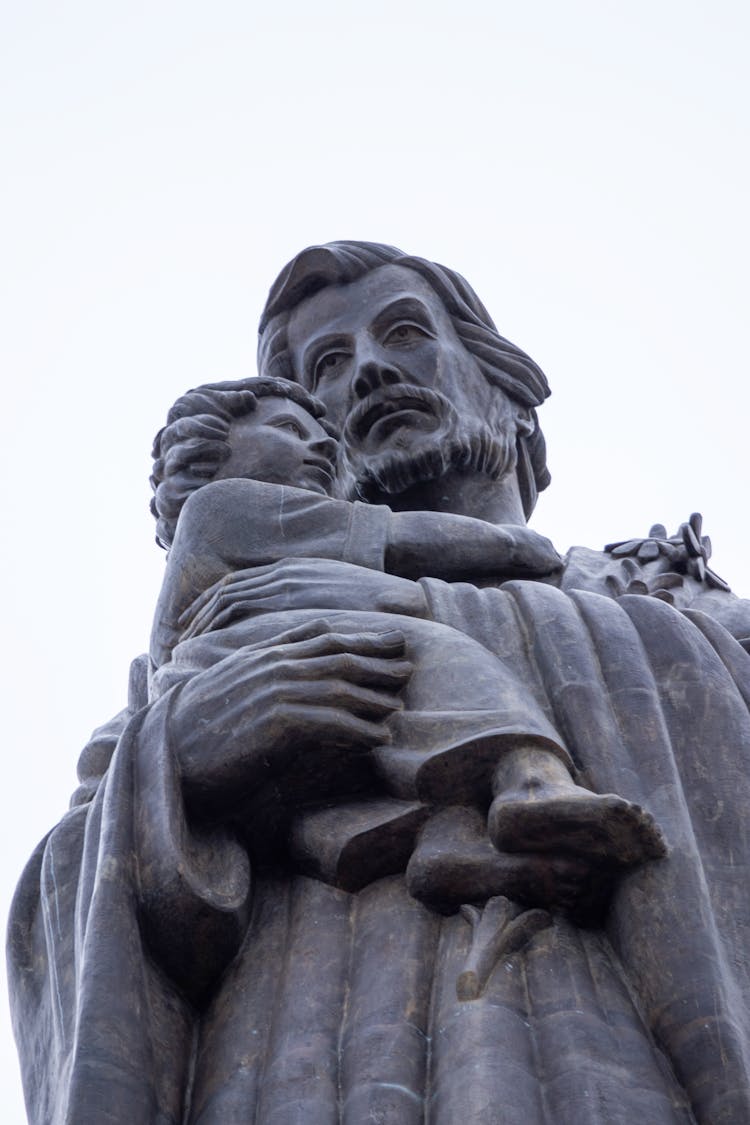 Statue Of Saint Joseph In Prague