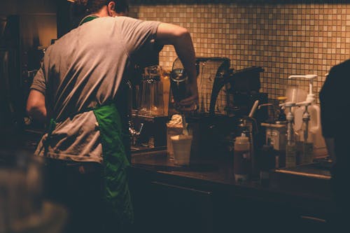 Foto d'estoc gratuïta de beguda freda, cafè de màquina, cafè frappé