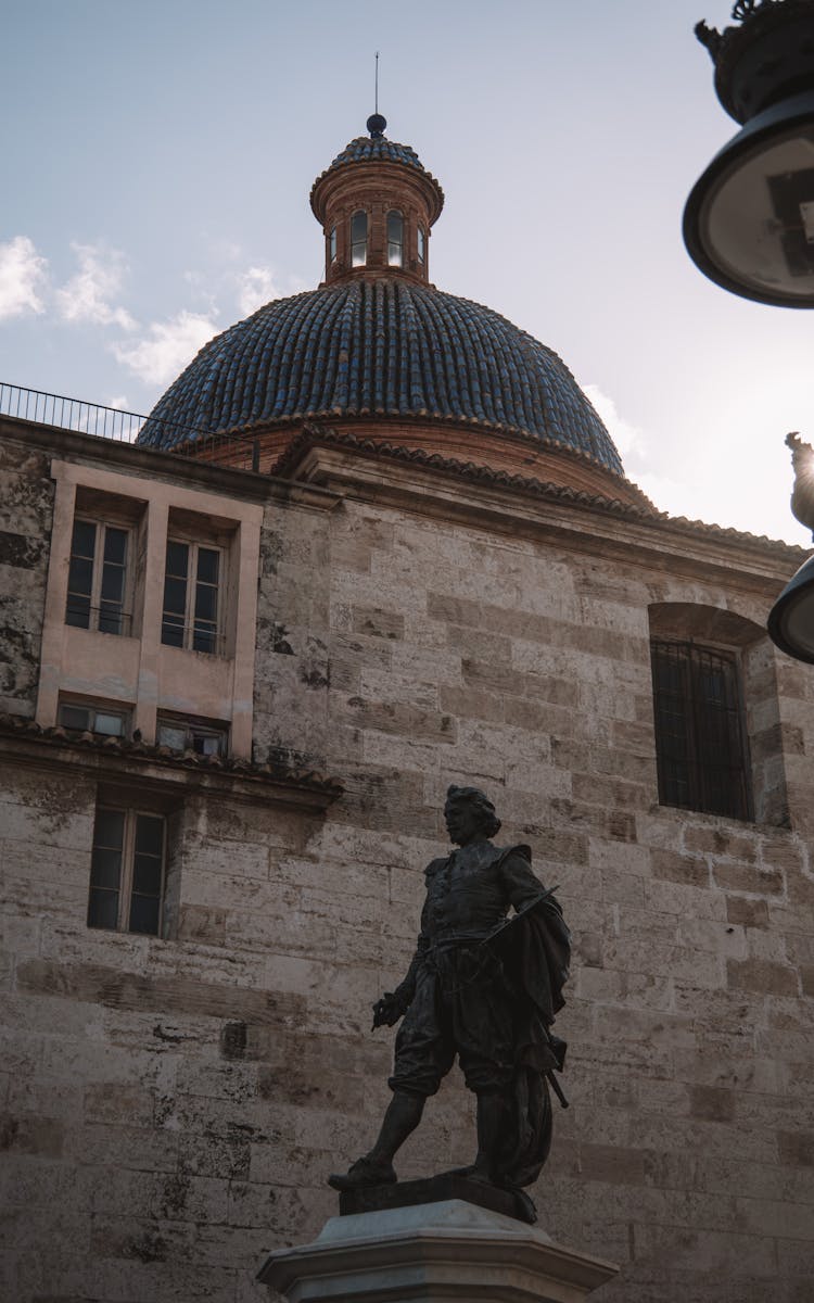 Statue Of Jose De Ribera In Valencia, Spain