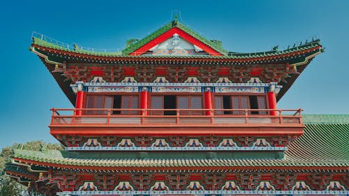 Oriental Pagoda Facade