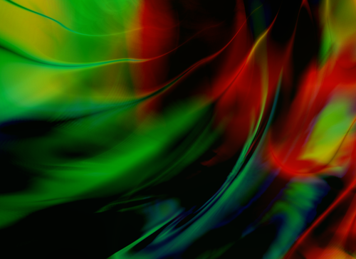 Free Explore the vivid interplay of red and green in this fluid abstract design. Stock Photo
