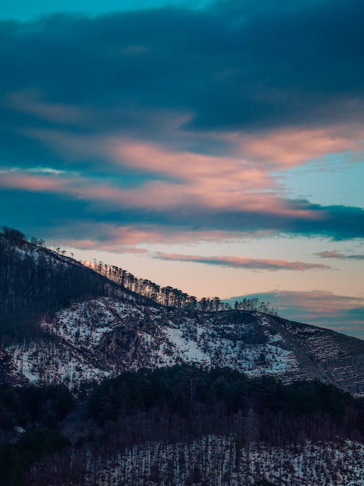 Slope Of Monte Faito In Italy