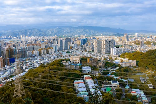 Panoramic View of Taipei, Taiwan 