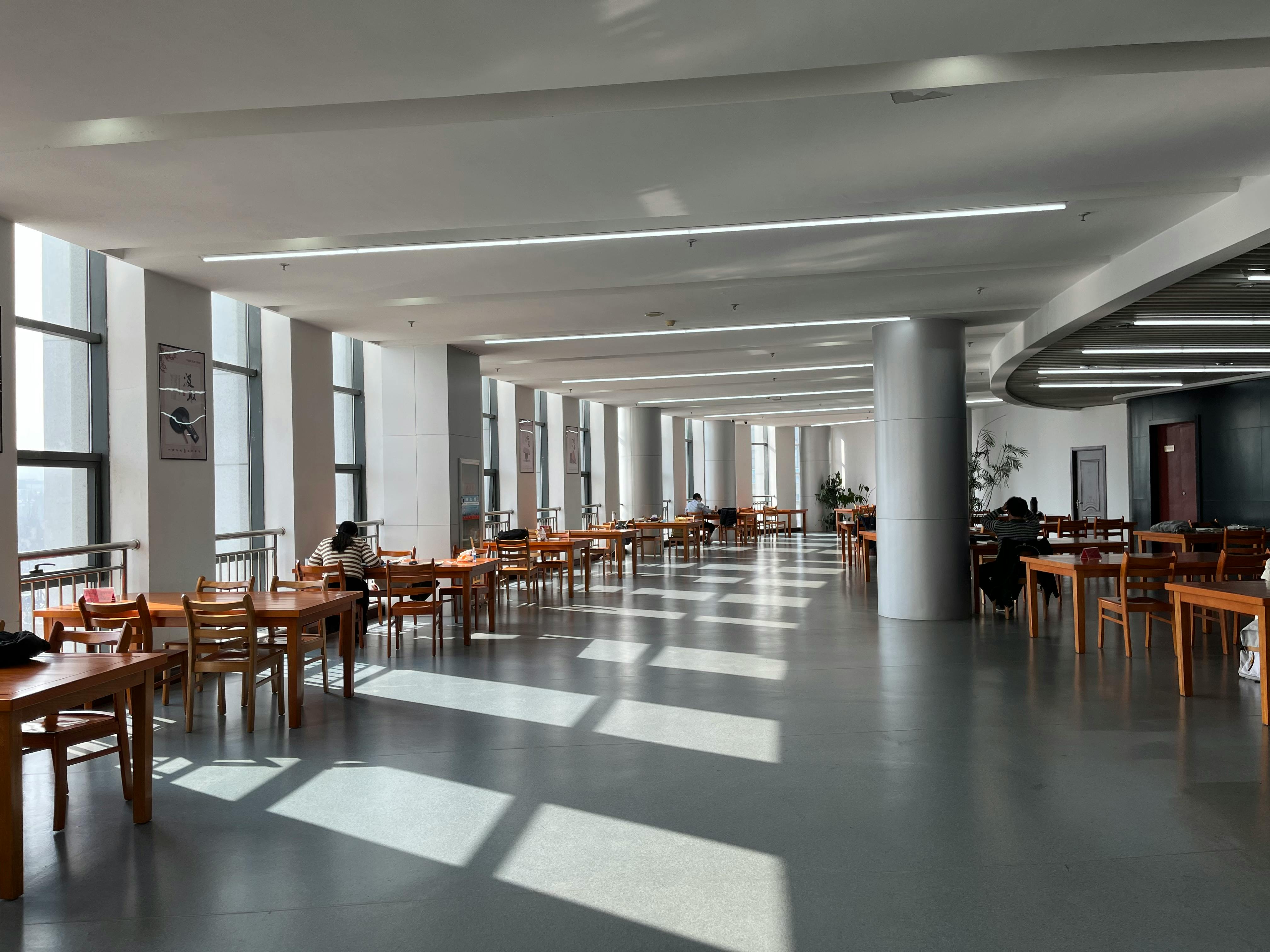 Interior of University Canteen · Free Stock Photo