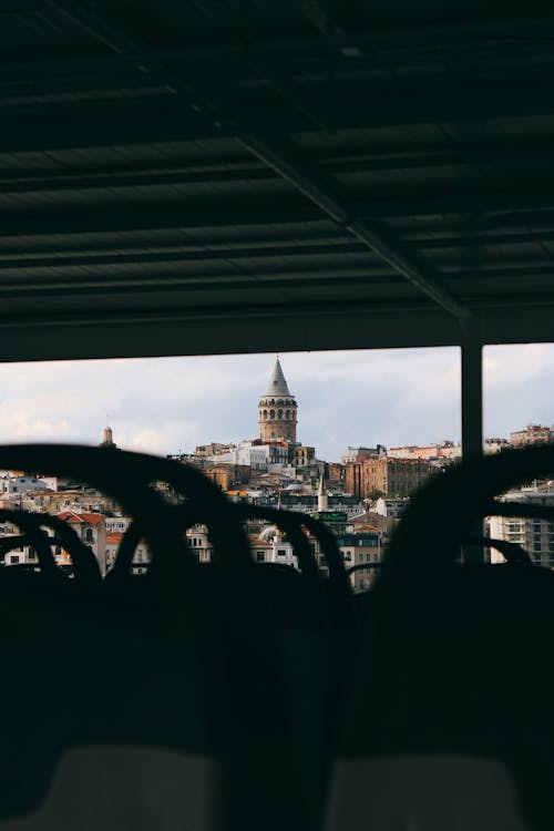 A View on the Galata Tower, Istanbul. Turkey