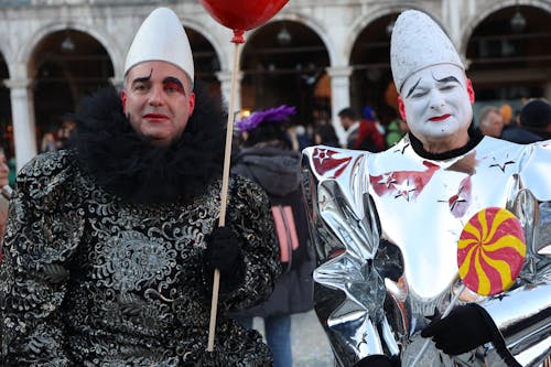 Fotobanka s bezplatnými fotkami na tému festival, klaun, kostýmy