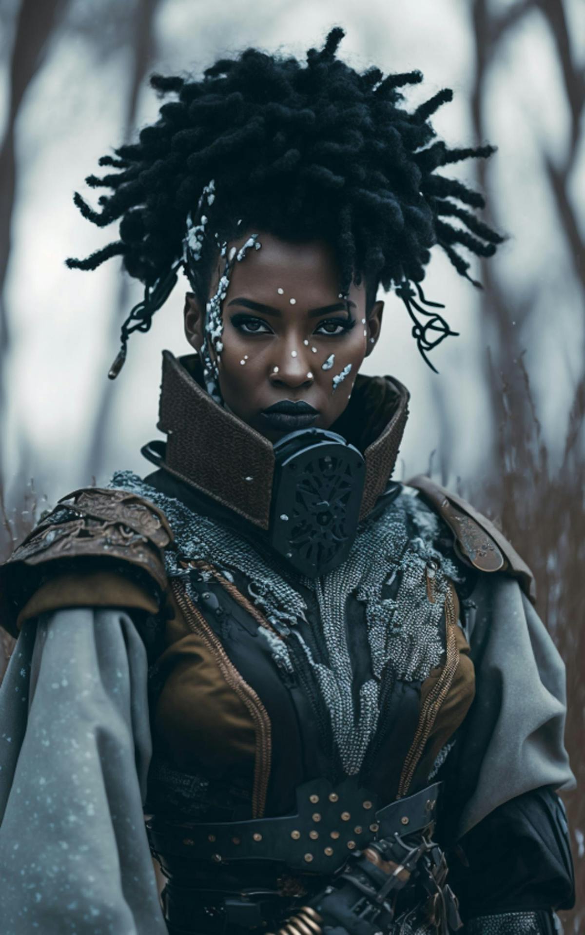 Creator recording a vertical video using a smartphone and ring light