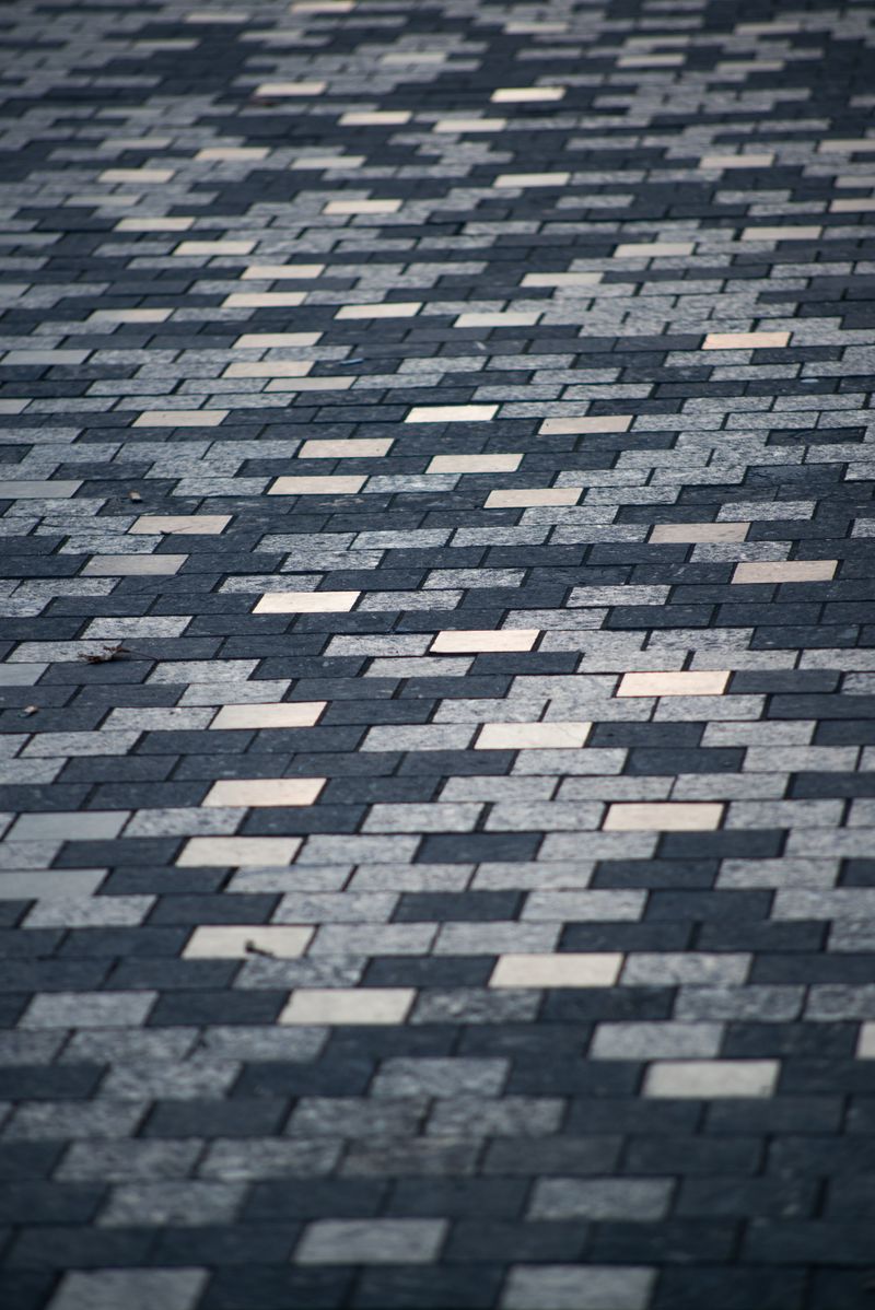 Charcoal designer pavers