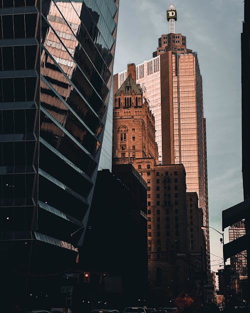 Financial Skyscrapers and Hotel in Toronto