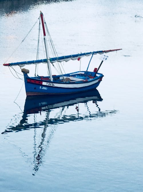Бесплатное стоковое фото с закат, лодка
