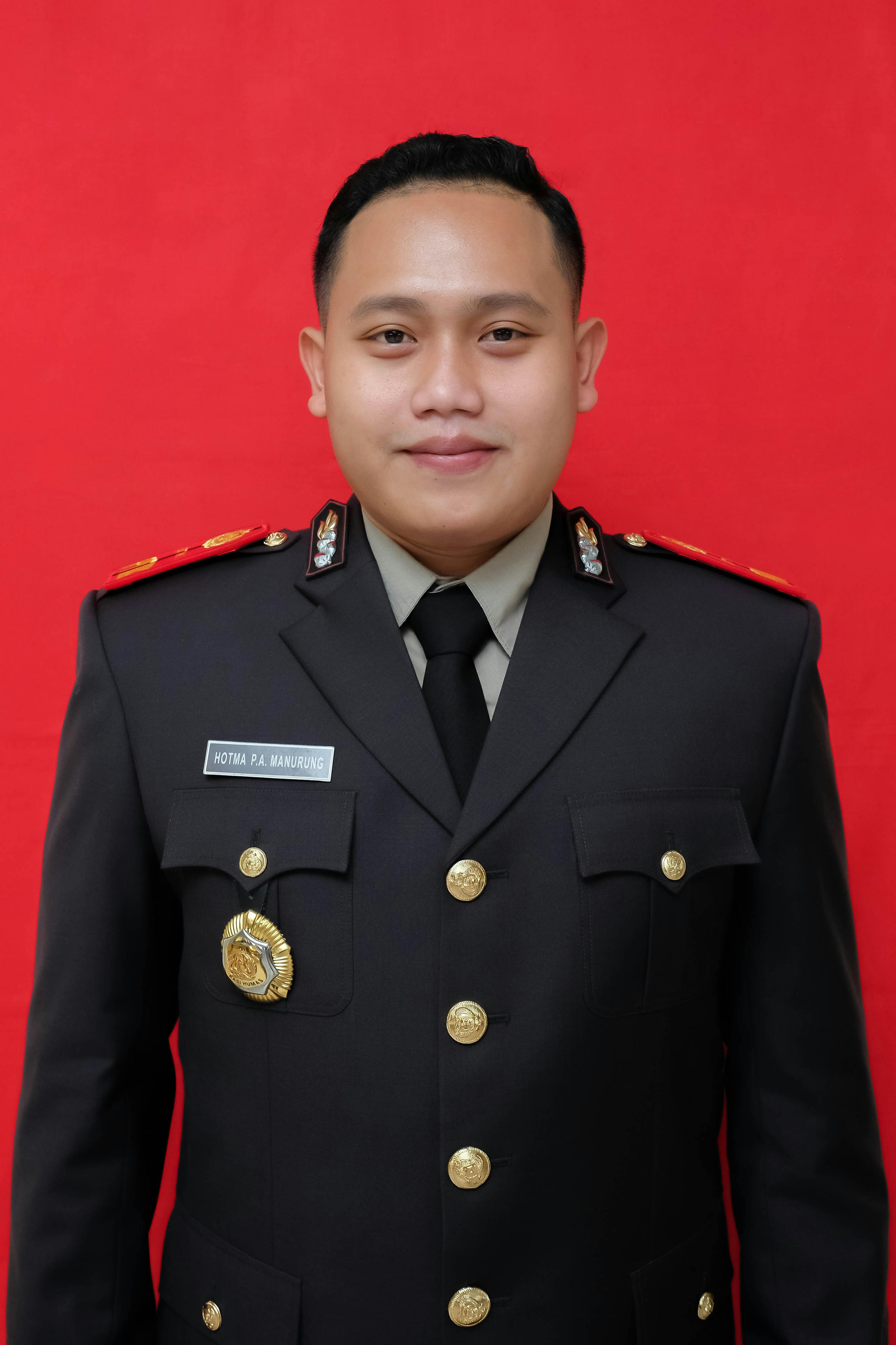 young man in an elegant official uniform